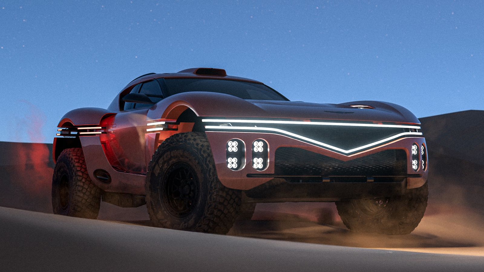 Off-road supercar της Genesis με V8 και 1.115 άλογα!